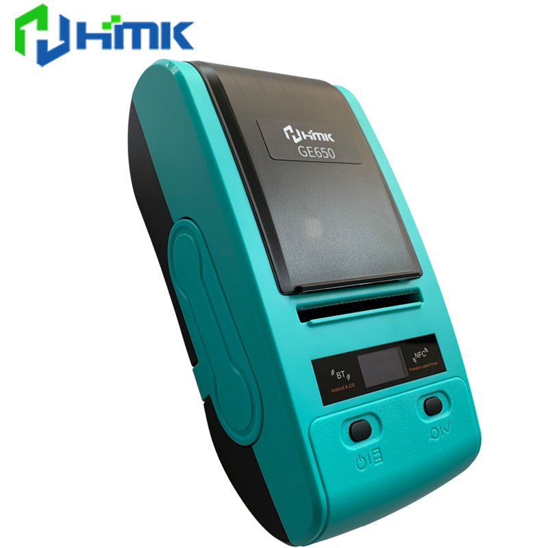 手持式標簽打印機哪個牌子好??HMK匯淼標簽機GE650展示
