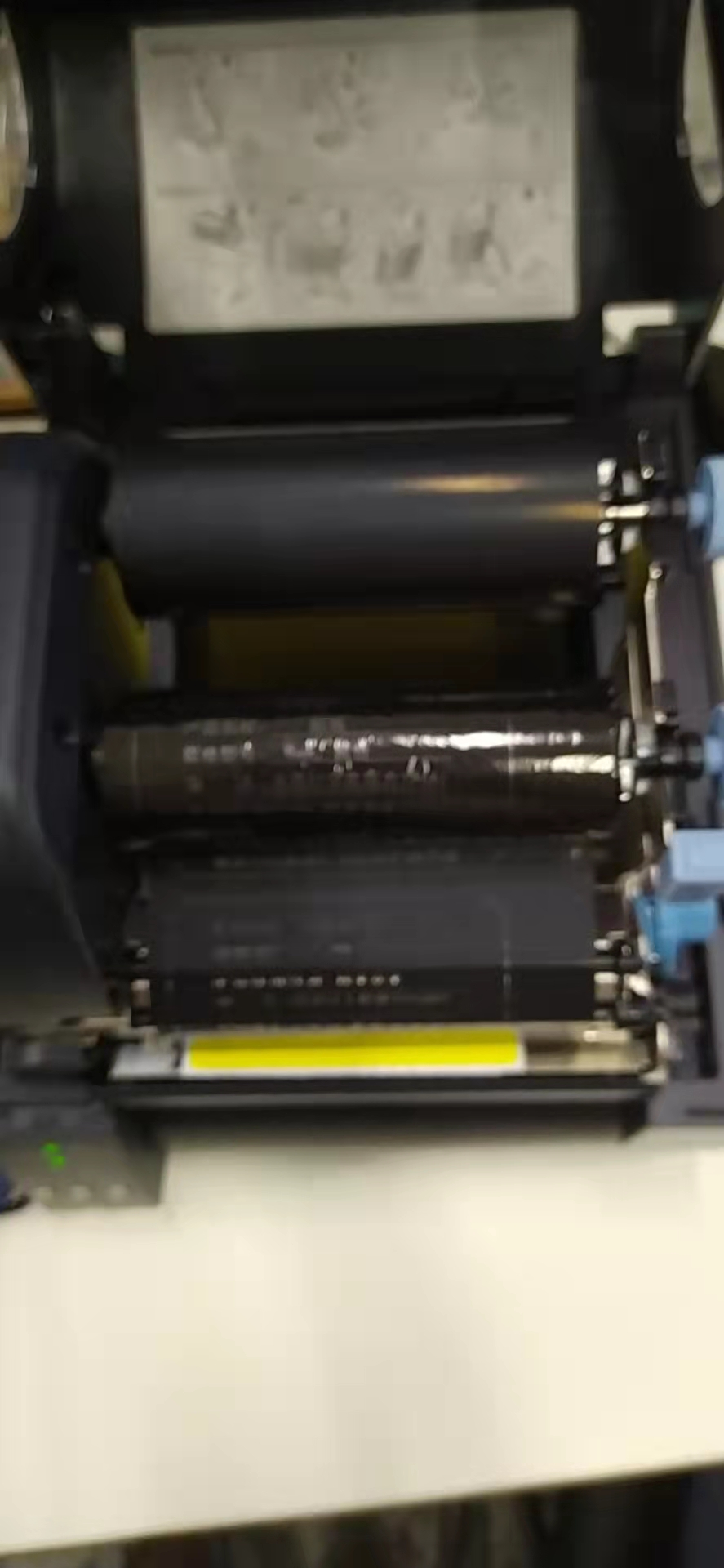 臺式銘牌機標簽機打印效果